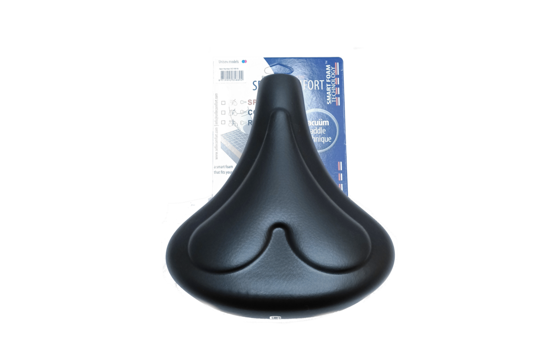 Selle Comfort Holland Fietszadel- Zwart - Gel