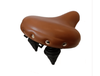 Selle Comfort Drifter Fietszadel - Lichtbruin