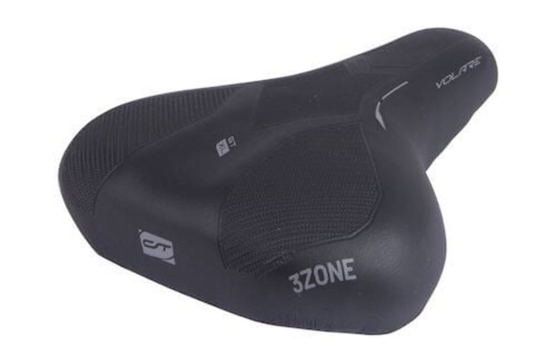 Contec City/Tour Volare XL Fietszadel - Zwart - Unisex