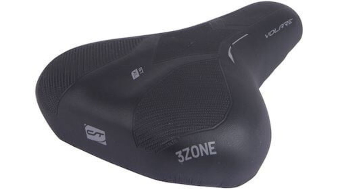 Contec City/Tour Volare XL Fietszadel - Zwart - Unisex