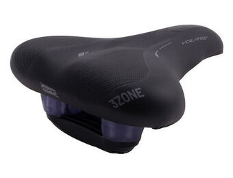 Contec City/Tour Volare EL Fietszadel - Zwart