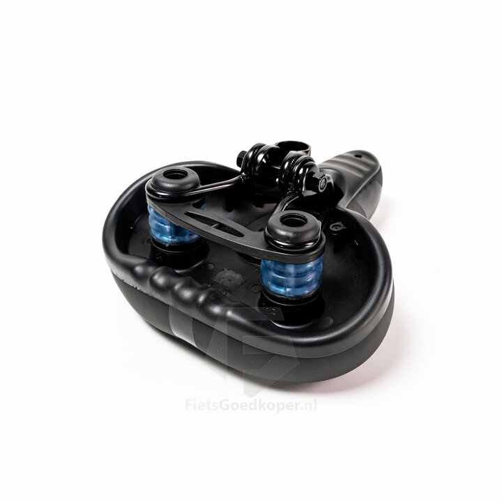 Voltano Pro Gel Fietszadel - Met Uitsparing - Zwart - Unisex