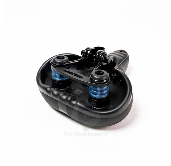 Voltano Pro Gel Fietszadel - Met Uitsparing - Zwart - Unisex