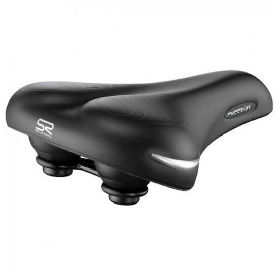 Selle Royal Freedom Fietszadel - Unisex - Strengtex - Zwart