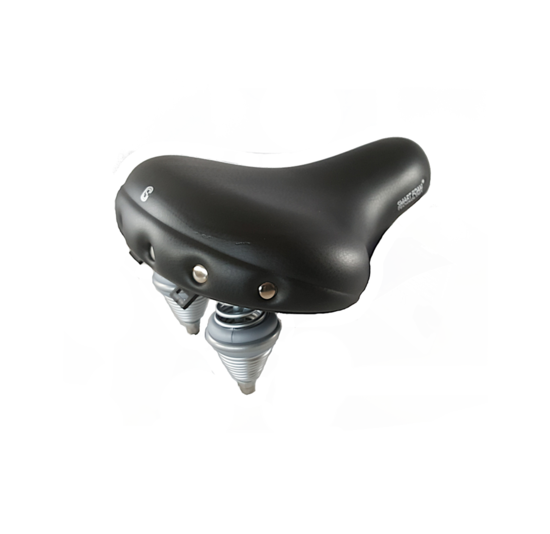 Selle Comfort Retro XL Drifter Fietszadel - Zwart - Met Smart Foam Techniek