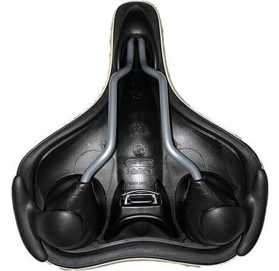 Selle Royal Rio City / Tour - Fietszadel - Crème - Breed