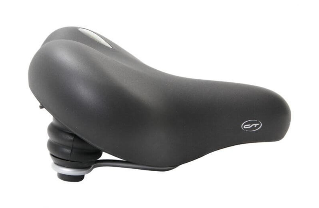 Contec City/Tour Fietszadel Anatomic Sumo - Zwart - +Gel