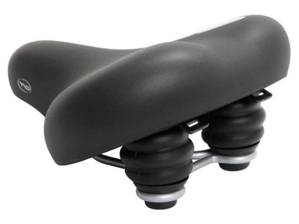 Contec City/Tour Fietszadel Anatomic Sumo - Zwart - +Gel