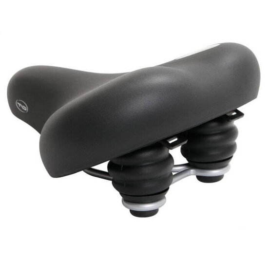 Contec City/Tour Fietszadel Anatomic Sumo - Zwart - +Gel