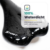 Voltano Race / MTB Fietszadel – Unisex – Zwart