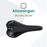 Voltano Race / MTB Fietszadel – Unisex – Zwart