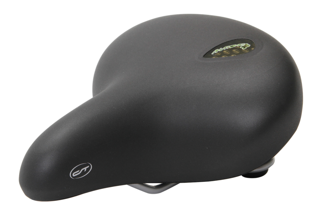 Contec City/Tour Fietszadel Anatomic Jumbo - Zwart