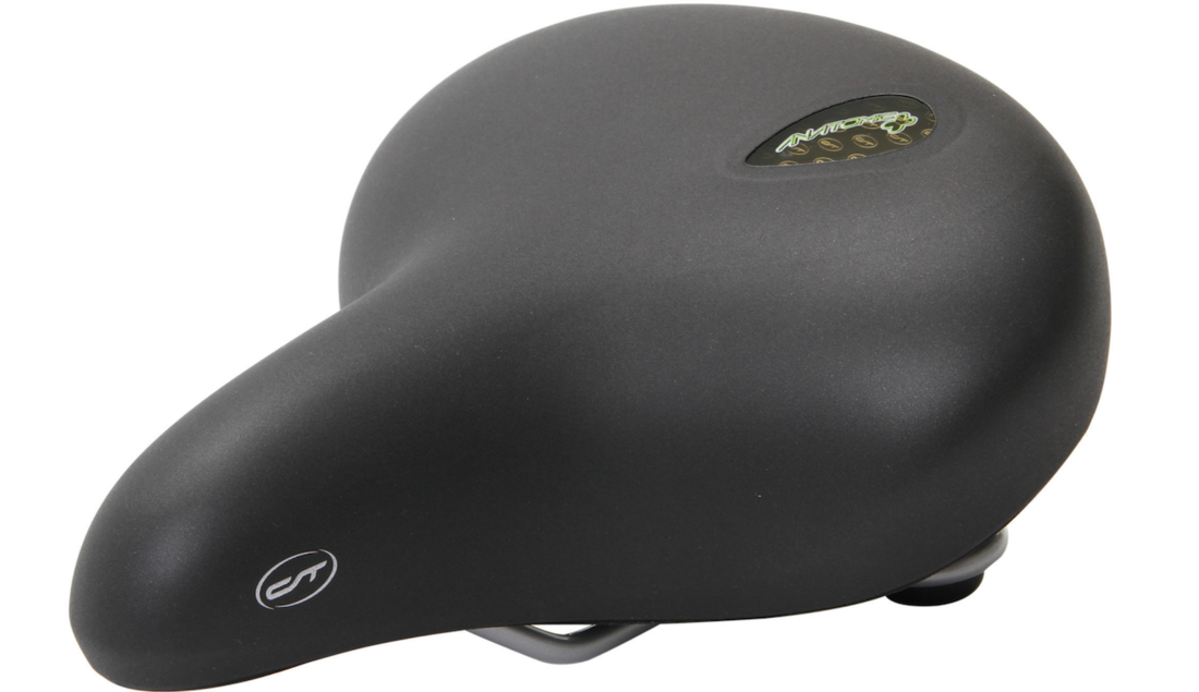 Contec City/Tour Fietszadel Anatomic Jumbo - Zwart