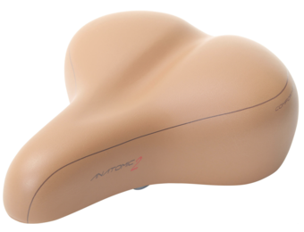 Contec Anatomic 2 City Zadel - Dames Fietszadel - Lichtbruin