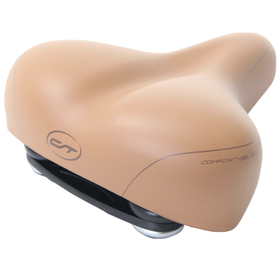 Contec Anatomic 2 City Zadel - Dames Fietszadel - Lichtbruin