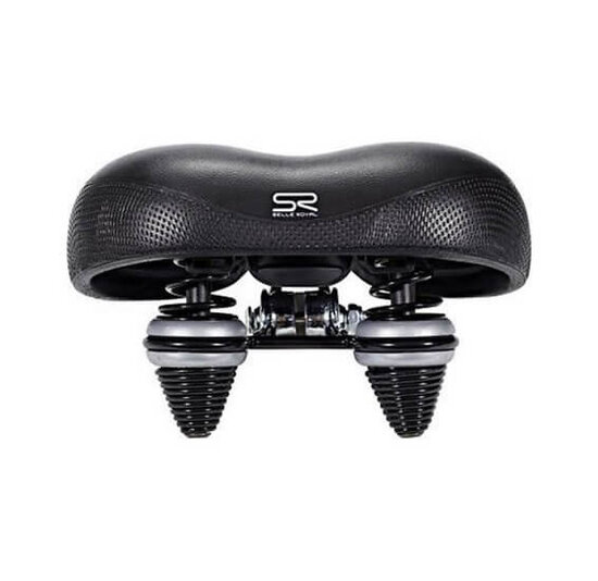 Selle Royal City Classic Unisex Zwart - Fietszadel