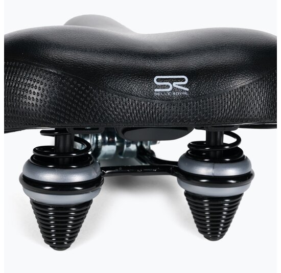 Selle Royal City Classic Unisex Zwart - Fietszadel