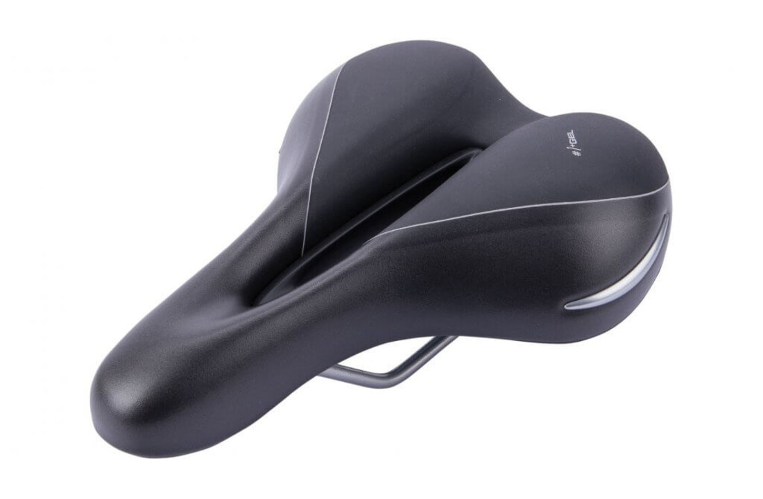Contec Elliptic+ City/Tour Zadel - Gel - 100% Waterdicht - Heren