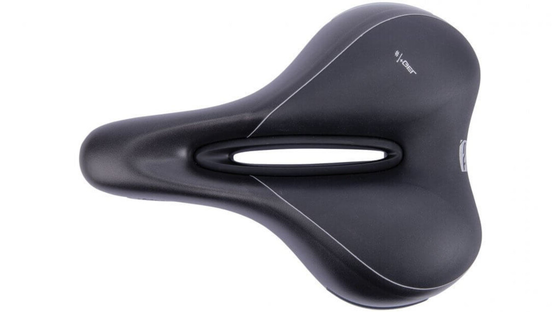 Contec Elliptic+ City/Tour Zadel - Gel - 100% Waterdicht - Heren