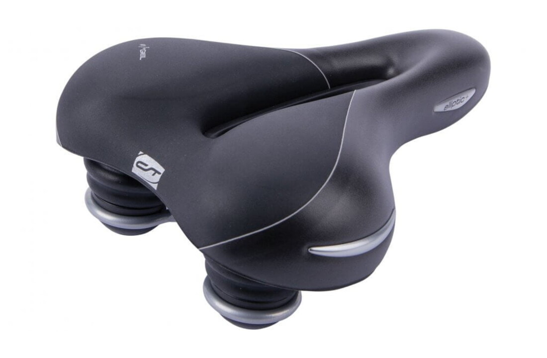 Contec Elliptic+ City/Tour Zadel - Gel - 100% Waterdicht - Heren