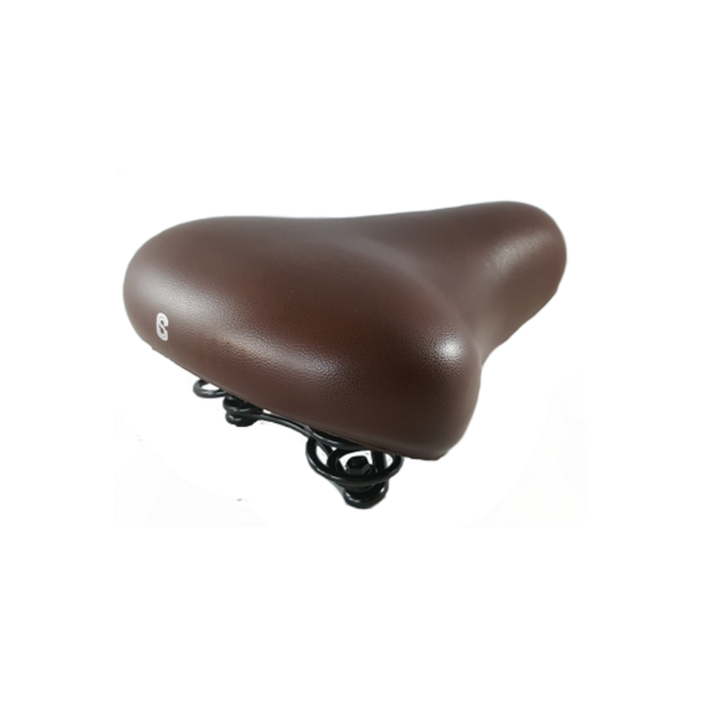 Selle Comfort Fietszadel Unisex - City - Bruin
