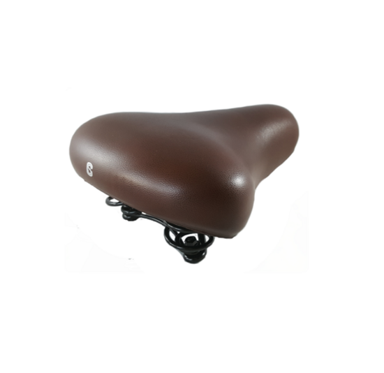 Selle Comfort Fietszadel Unisex - City - Bruin
