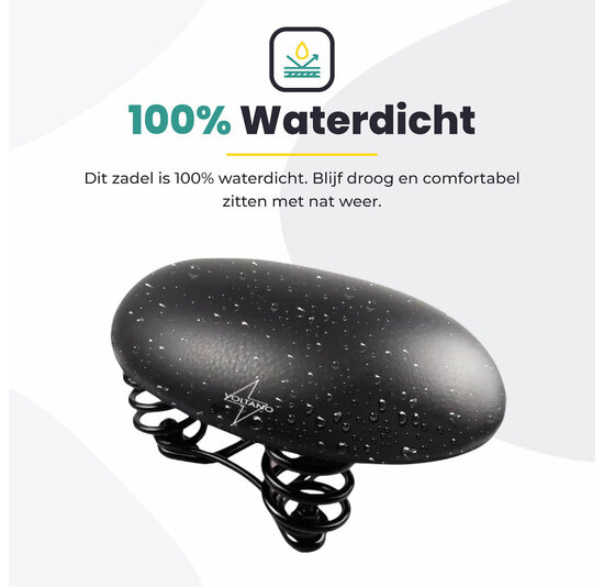 Voltano Rokzadel / Fietszadel - Rok - Zwart
