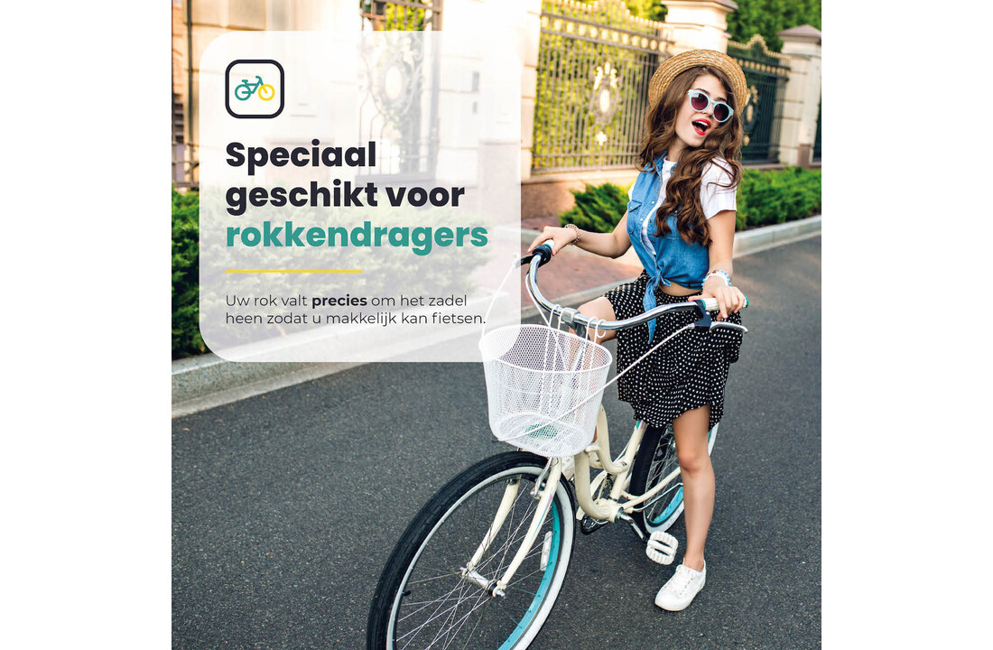 Voltano Rokzadel / Fietszadel - Rok - Zwart