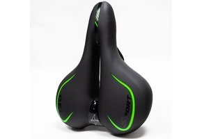 Voltano Fietszadel City / Tour - Zwart / Groen