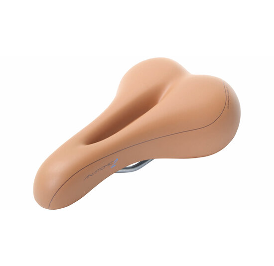 Contec Anatomic 2 Trekking Zadel - Unisex Fietszadel - Lichtbruin
