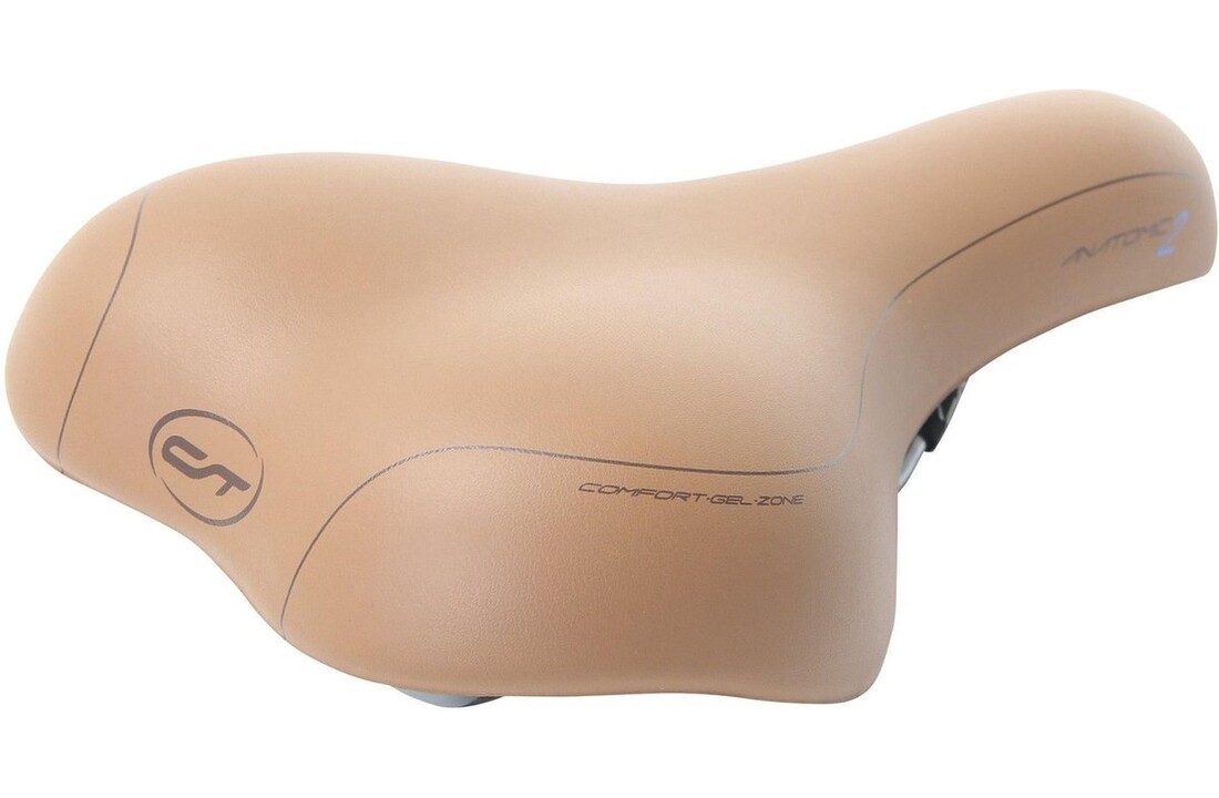 Contec Anatomic 2 City Light Unisex Fietszadel Lichtbruin