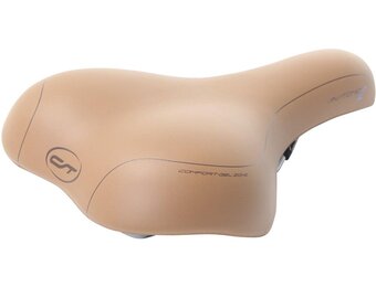 Contec Anatomic 2 City Light Unisex Fietszadel Lichtbruin