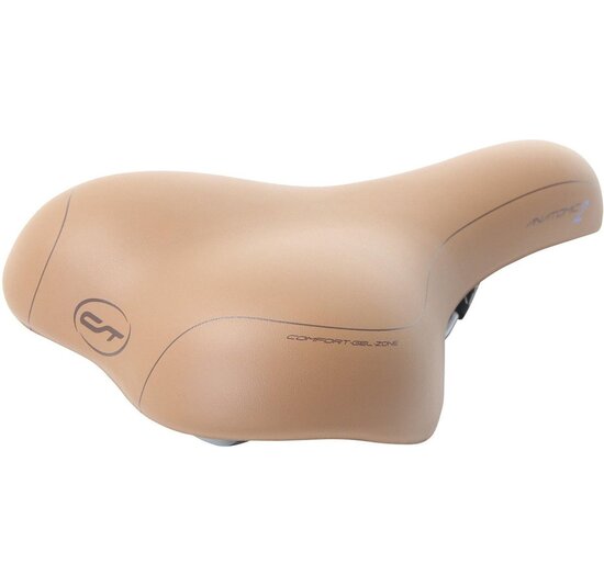 Contec Anatomic 2 City Light Unisex Fietszadel Lichtbruin