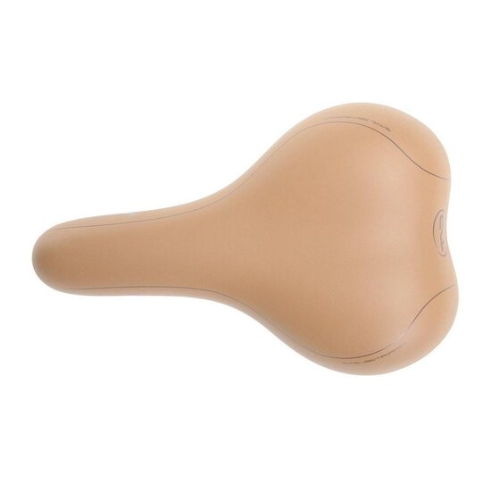 Contec Anatomic 2 City Light Unisex Fietszadel Lichtbruin