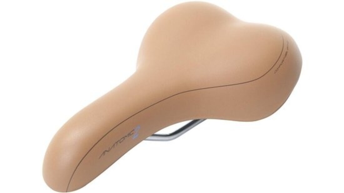 Contec Anatomic 2 City Light Unisex Fietszadel Lichtbruin