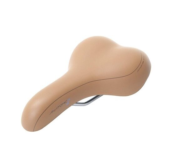 Contec Anatomic 2 City Light Unisex Fietszadel Lichtbruin