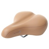 Contec Anatomic 2 City Zadel - Unisex Fietszadel - Lichtbruin