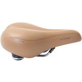 Contec Anatomic 2 City Zadel - Unisex Fietszadel - Lichtbruin