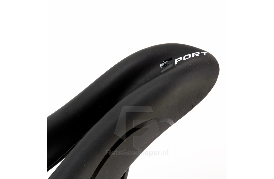 Voltano Sport Stads Fietszadel – Unisex – Zwart