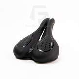 Voltano Sport Stads Fietszadel – Unisex – Zwart