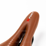 Voltano Sport Trekking Fietszadel - Unisex - Bruin