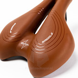 Voltano Sport Trekking Fietszadel - Unisex - Bruin