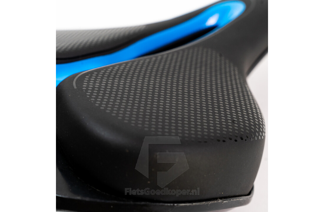 Voltano E-bike Fietszadel – Zwart / Blauw