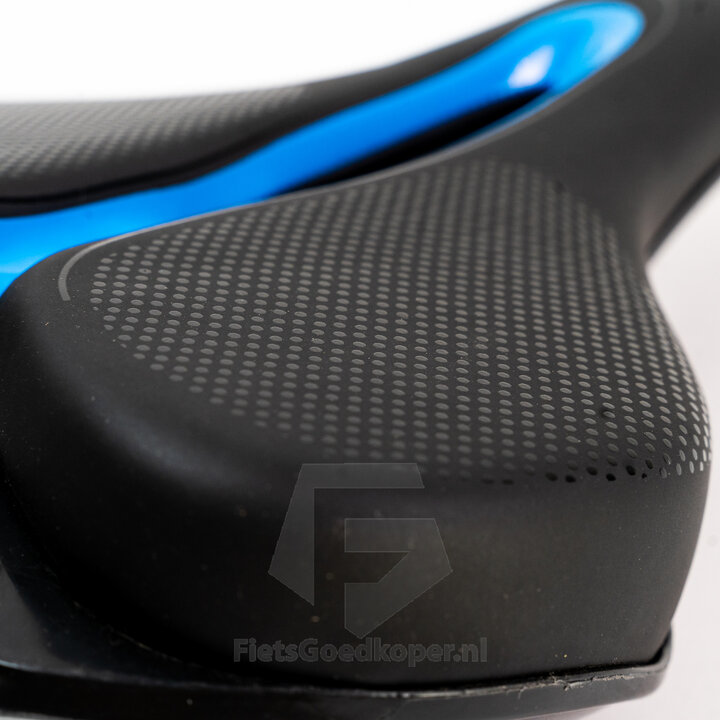 Voltano E-bike Fietszadel – Zwart / Blauw