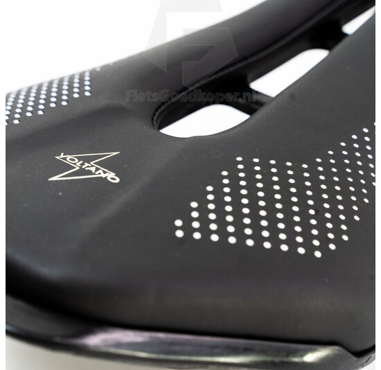 Voltano MTB Mountainbike Fietszadel – Unisex – Zwart