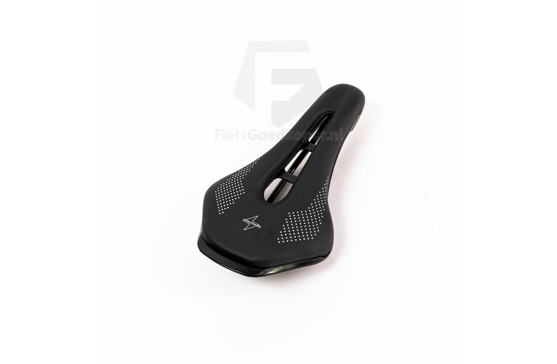 Voltano MTB Mountainbike Fietszadel – Unisex – Zwart