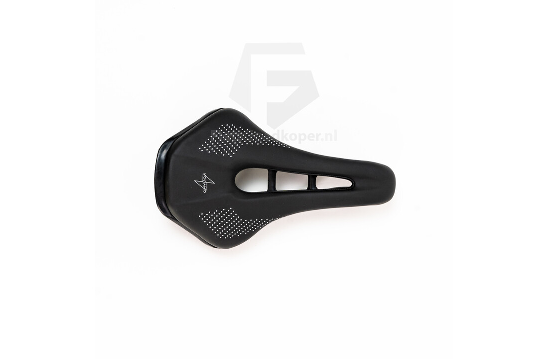 Voltano MTB Mountainbike Fietszadel – Unisex – Zwart