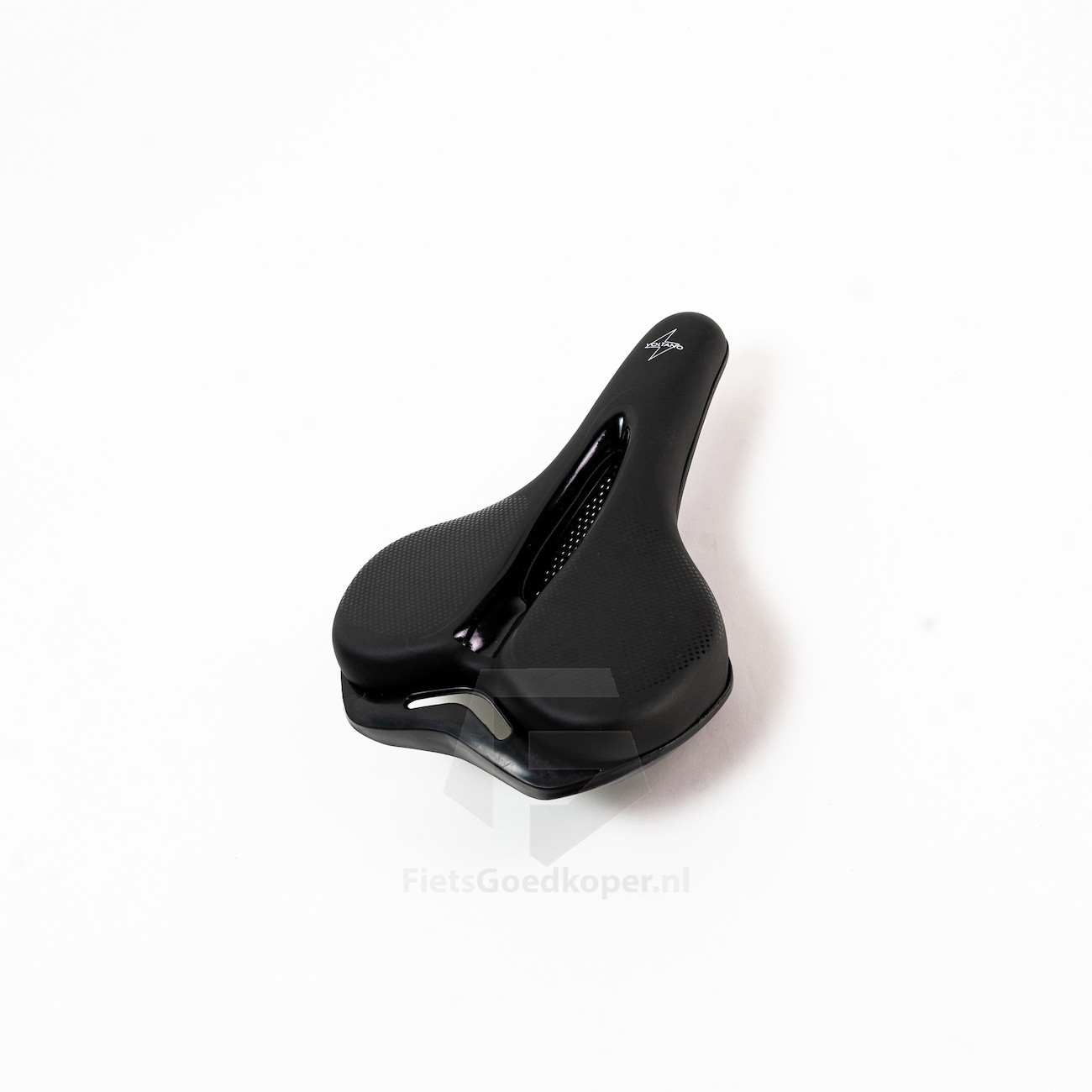 Voltano E-bike Fietszadel – Zwart - Uitsparing