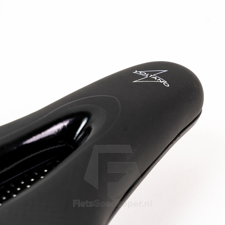 Voltano E-bike Fietszadel – Zwart - Uitsparing