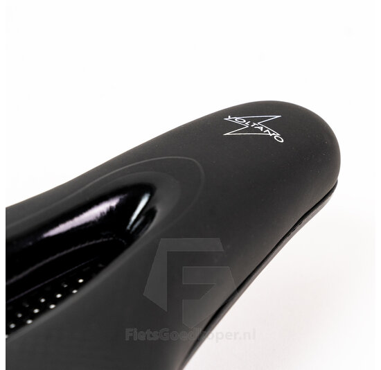 Voltano E-bike Fietszadel – Zwart - Uitsparing